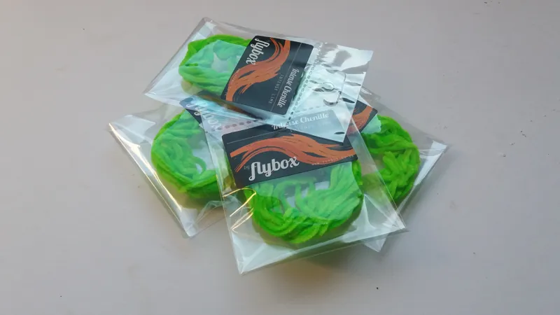 Flybox Intense Chenille in Intense Lime-2